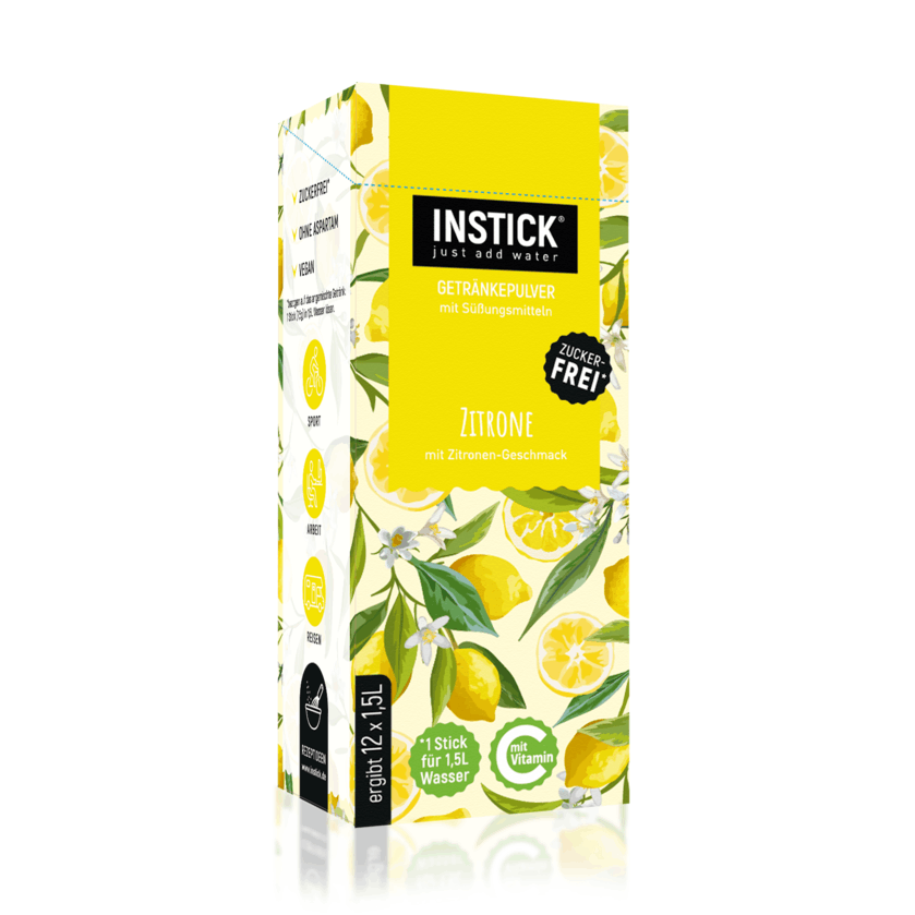 Instick Lemon For 12 X 1.5 L