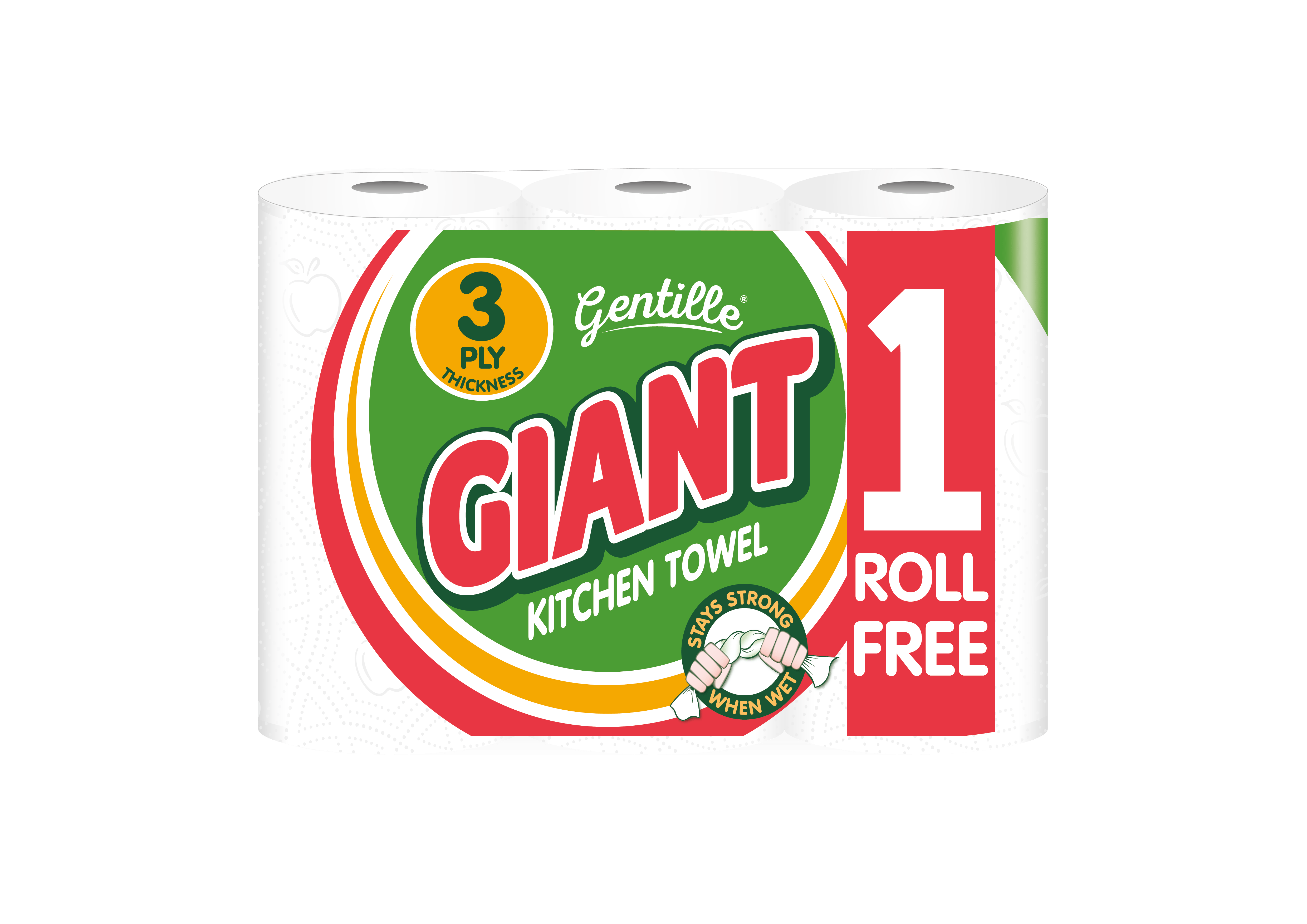   giant 3 ply thickness paper towel extra strong absorbent tough durable kitchen roll multipurpose bulk pack 36 details 3