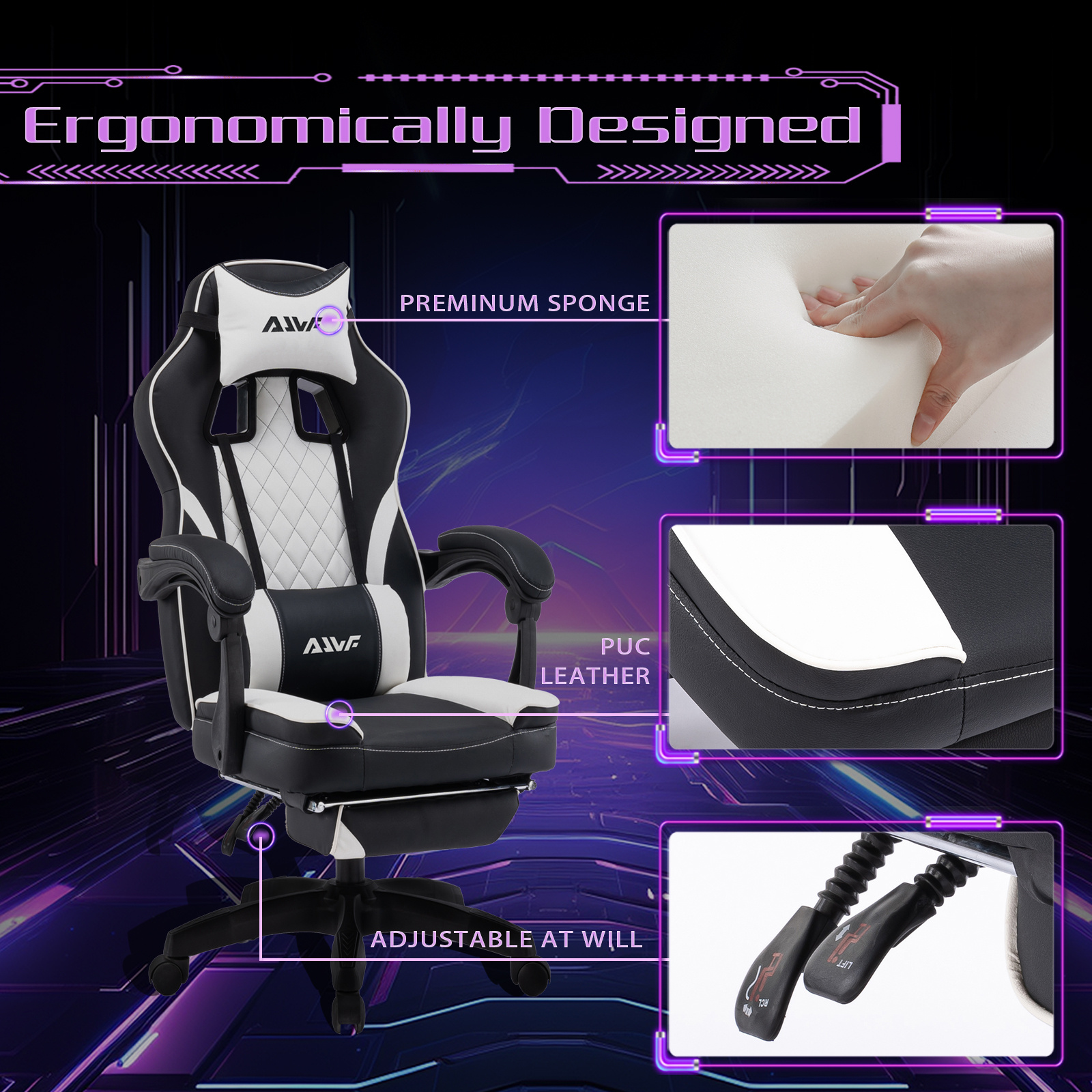 Ergonomische Gaming Stoel