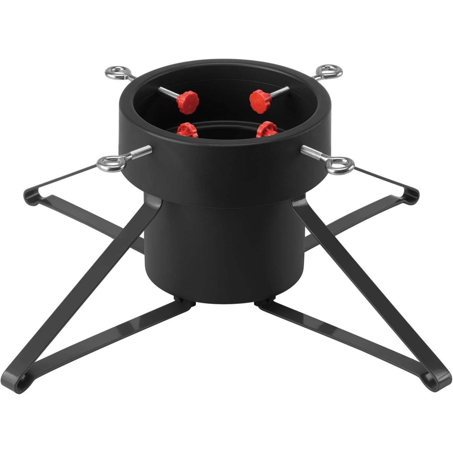 TEMU Christmas Tree Stand/fits To 2.5m Tall & 14.5cm Diameter/holds 2.8l Of Water / 57cm X 57cm X 21.5cm (green)