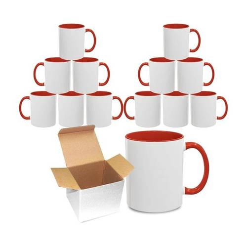 bulk multicolor sublimation mugs 11oz ceramic heat press ready multipack of 6 12 24 36 48 72 144 glossy