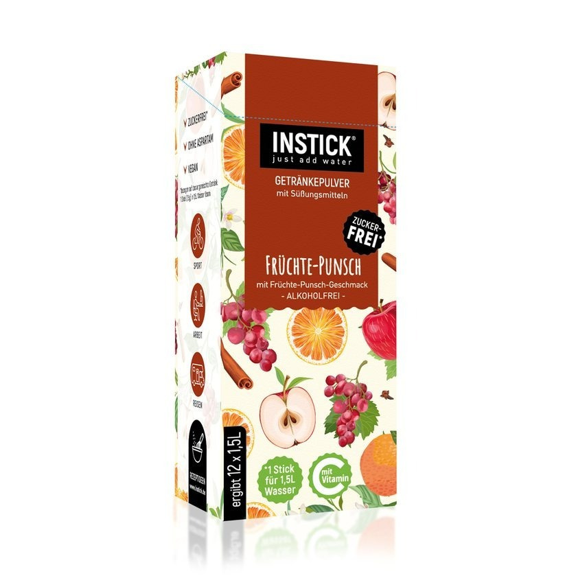 Instick Fruit Punch For 12 X 1.5 L