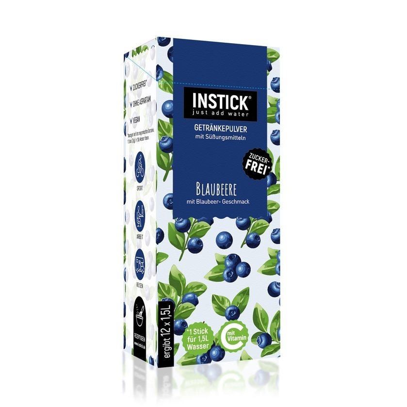 Instick Blueberry For 12 X 1.5 L