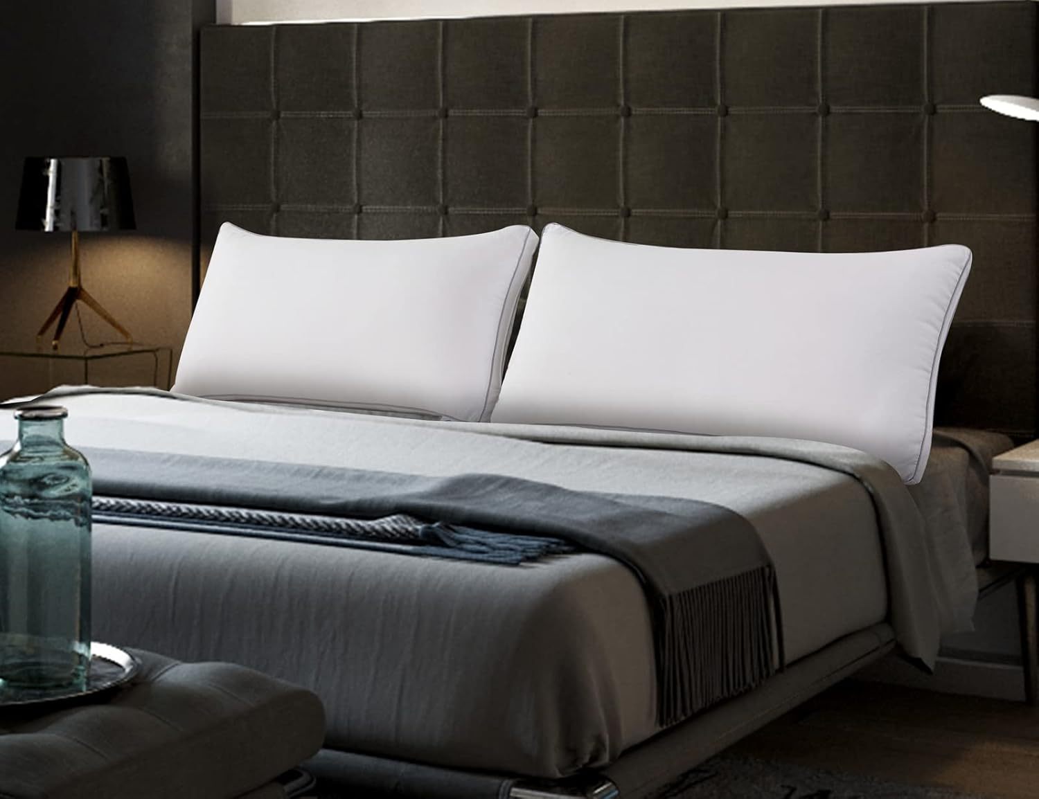 2X-4X High-quality sleep pillows designed to prevent sedimentation during sleep and provide neck support. Soft and comfortable, machine washable, perfect for home, bedroom, and hotel use - the perfect gift for all seasons