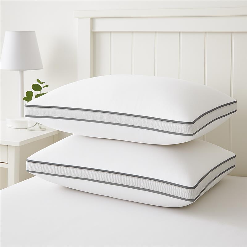 2X-4X High-quality sleep pillows designed to prevent sedimentation during sleep and provide neck support. Soft and comfortable, machine washable, perfect for home, bedroom, and hotel use - the perfect gift for all seasons
