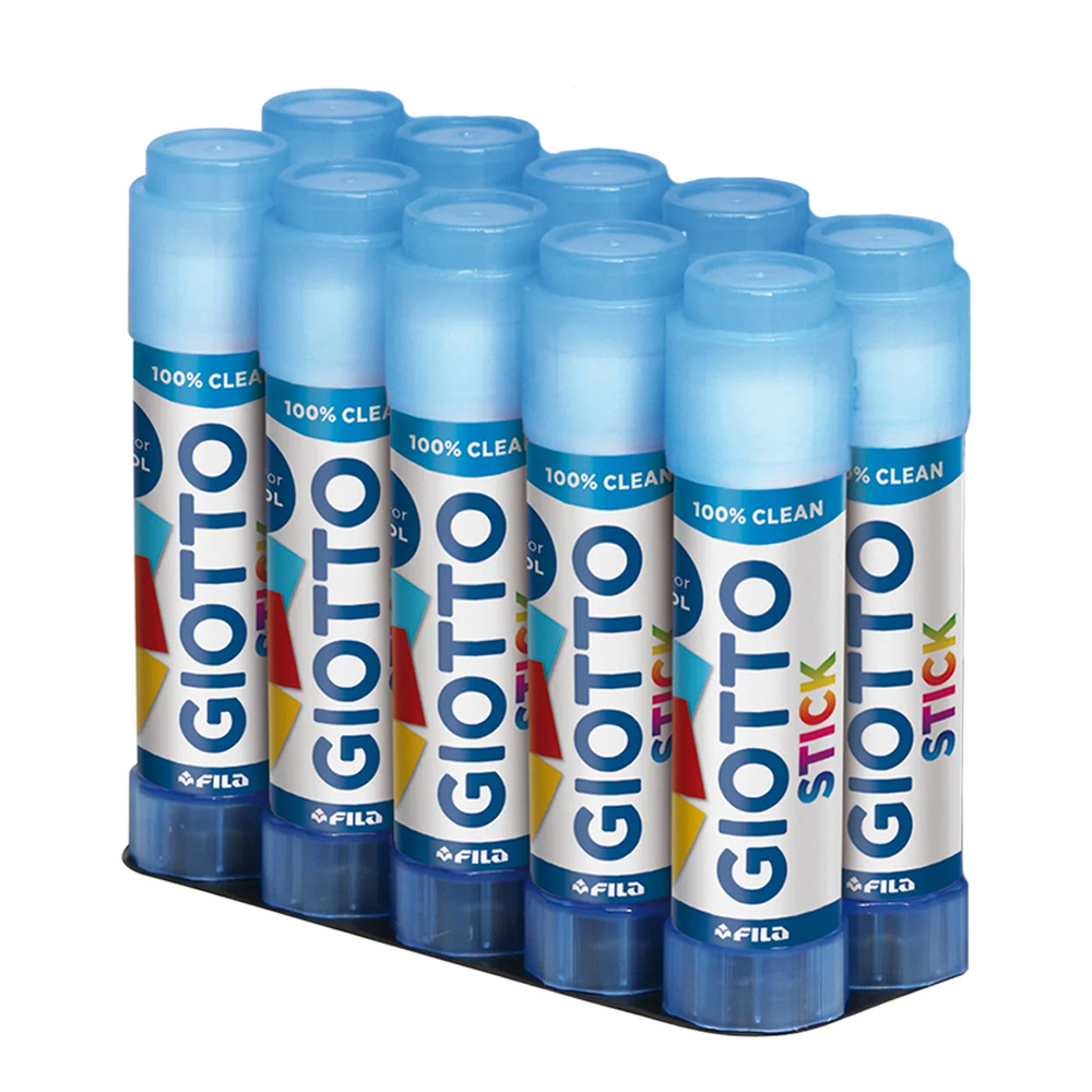 TEMU Giotto 10 Colle Stick Giotto 10 g Colla Lavabile Atossica per Bambini Scuola