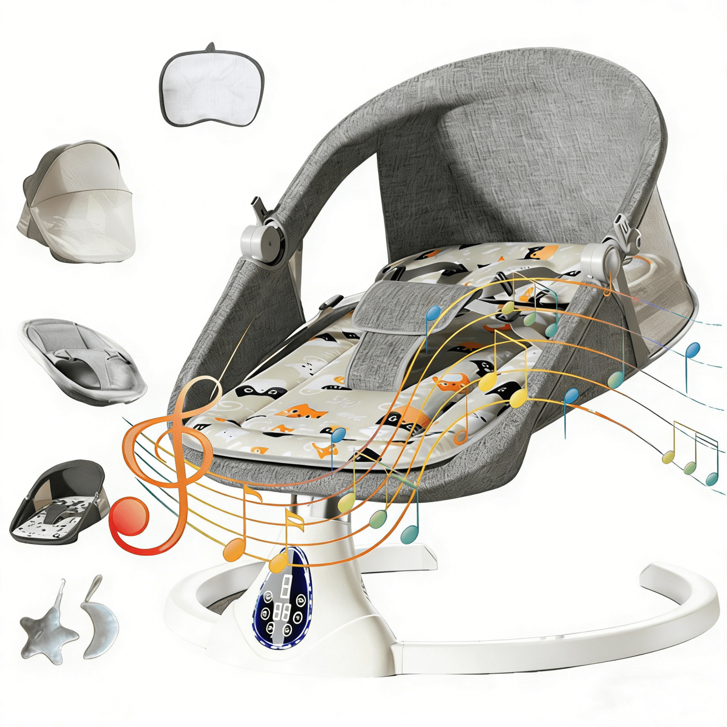 Smart baby swing