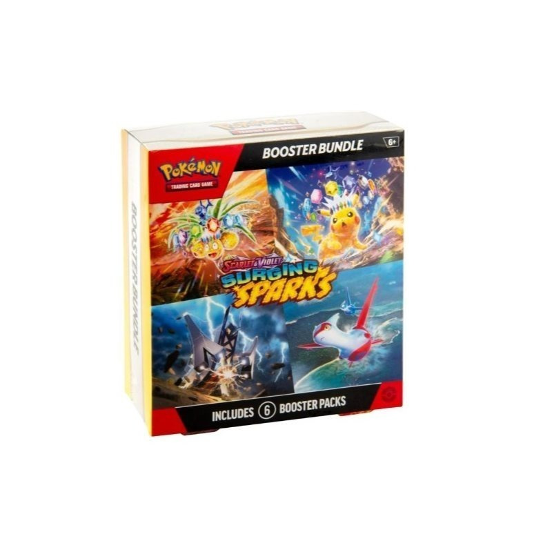 Pokémon Tcg: Surging Booster Bundle – 6 Booster Packs For Collectors & Players