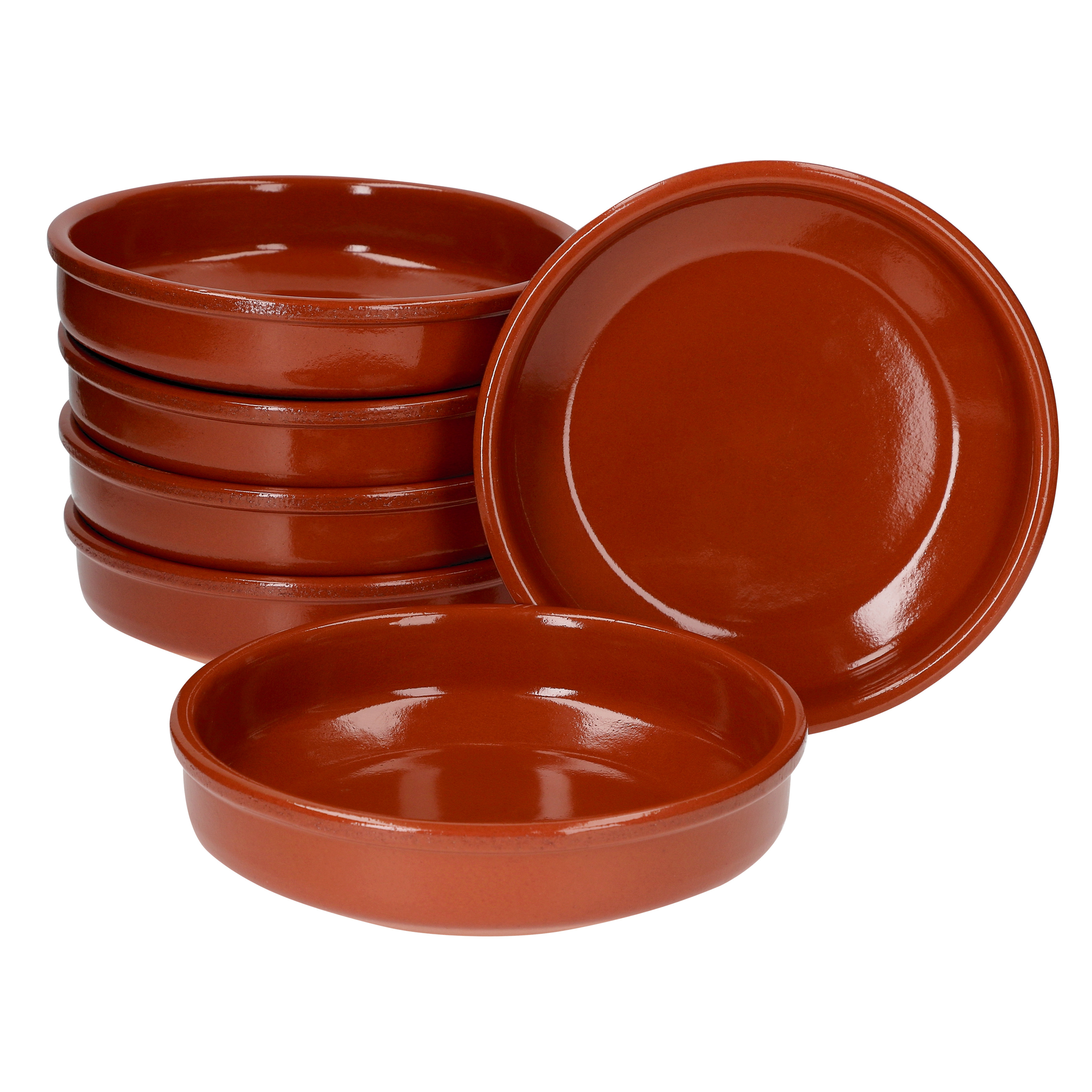 6pcs Set Cazuela Ton-bowl Ø 20cm Size L Medieval Viking