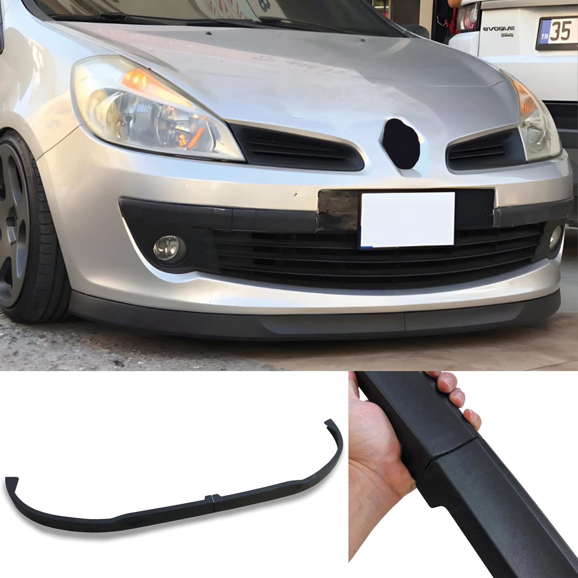 TEMU de pour Renault Clio 3 2007-2013 Tout véhicule universel réglable pour la personnalisation de la voiture