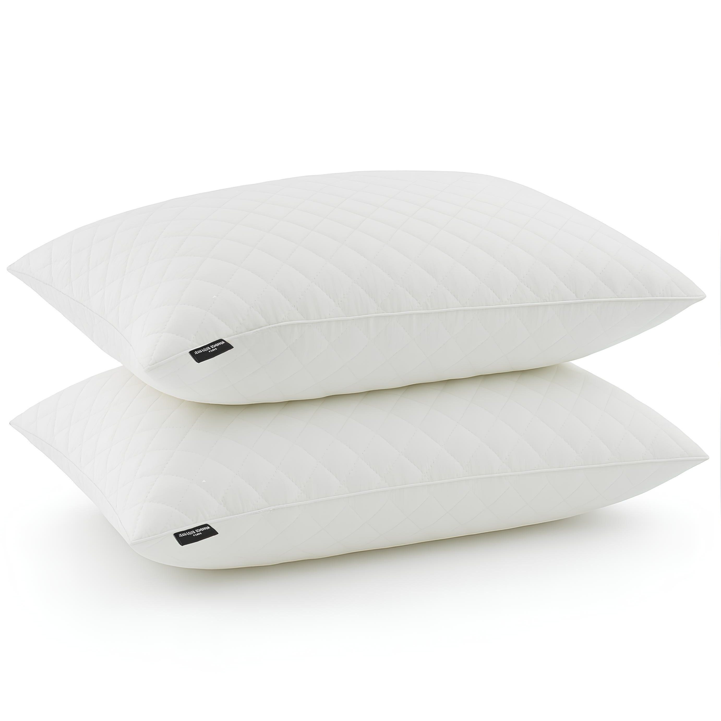 TEMU KGS Lot de 2 Oreillers Fermes 50x70cm à Mousse de , Coussin PROMOLINGE