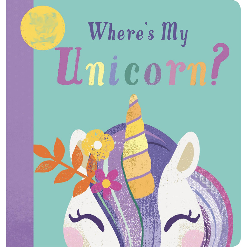 TEMU Where's My Unicorn? Children's Board Book