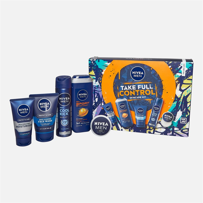 TEMU Men Grooming Bundle Giftset 5pcs Set Take – Anti-perspirant 250ml, Body Cream 400ml, -in-1 Shower Gel 250ml, Post Shave Balm, Sensitive Shaving