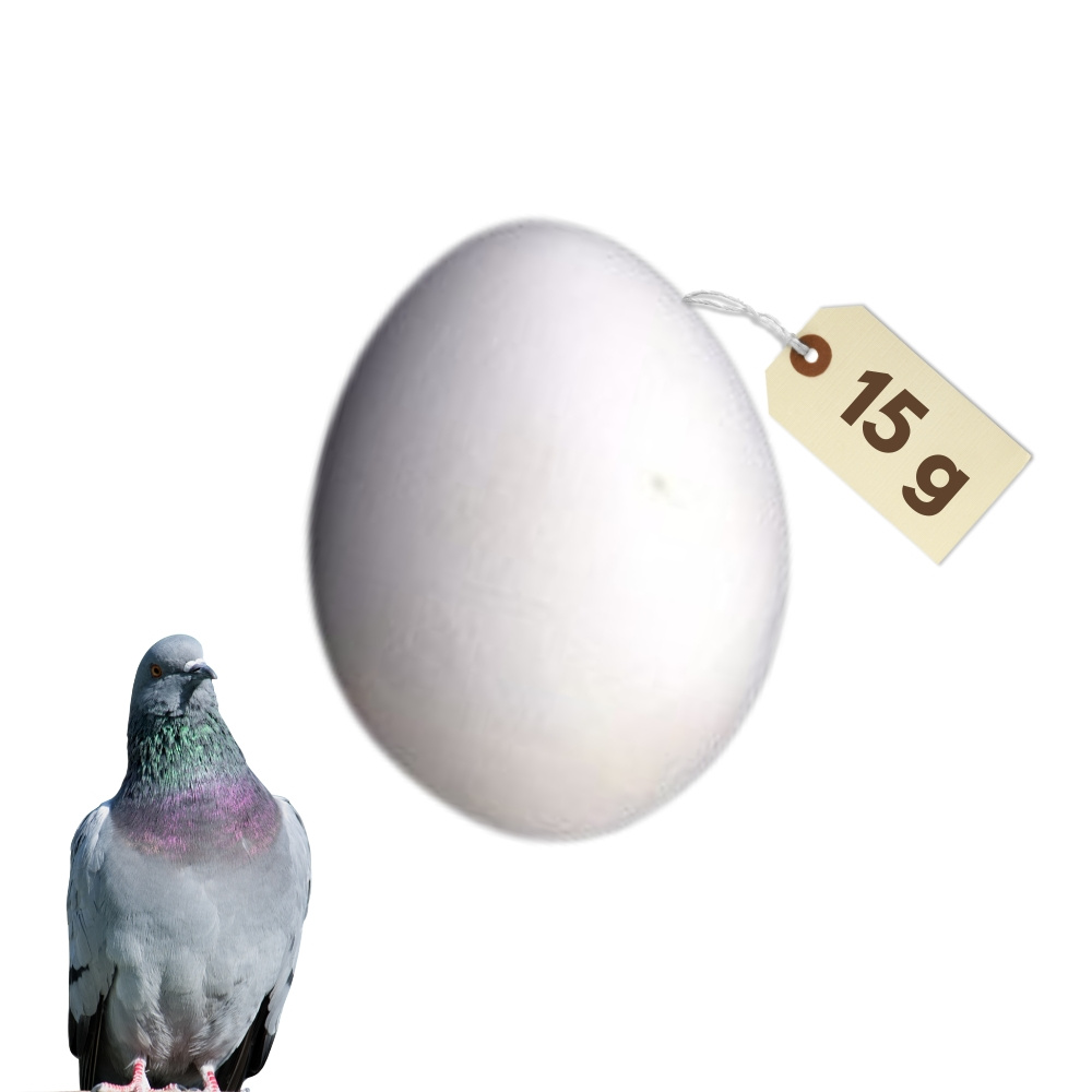 In Gypsum Artificial Breeding Eggs, Laying Eggs, Artificial Eggs, Fake Eggs, Gypsum Pigeon Eggs, Trap Gypsum Eggs For Chicken Breeding Aid Artificial Eggs