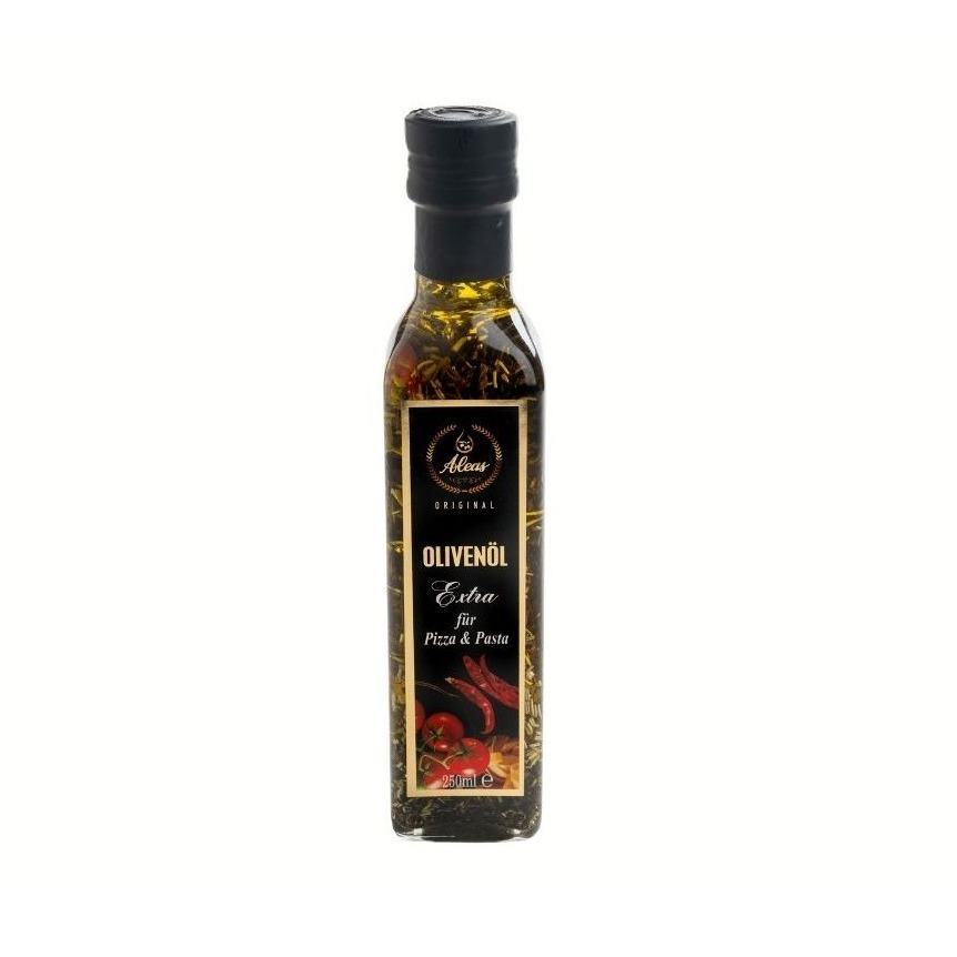 Greek Native Olive Oil Extra - For Pizza And Pasta, Premium Quality 250ml Aleas