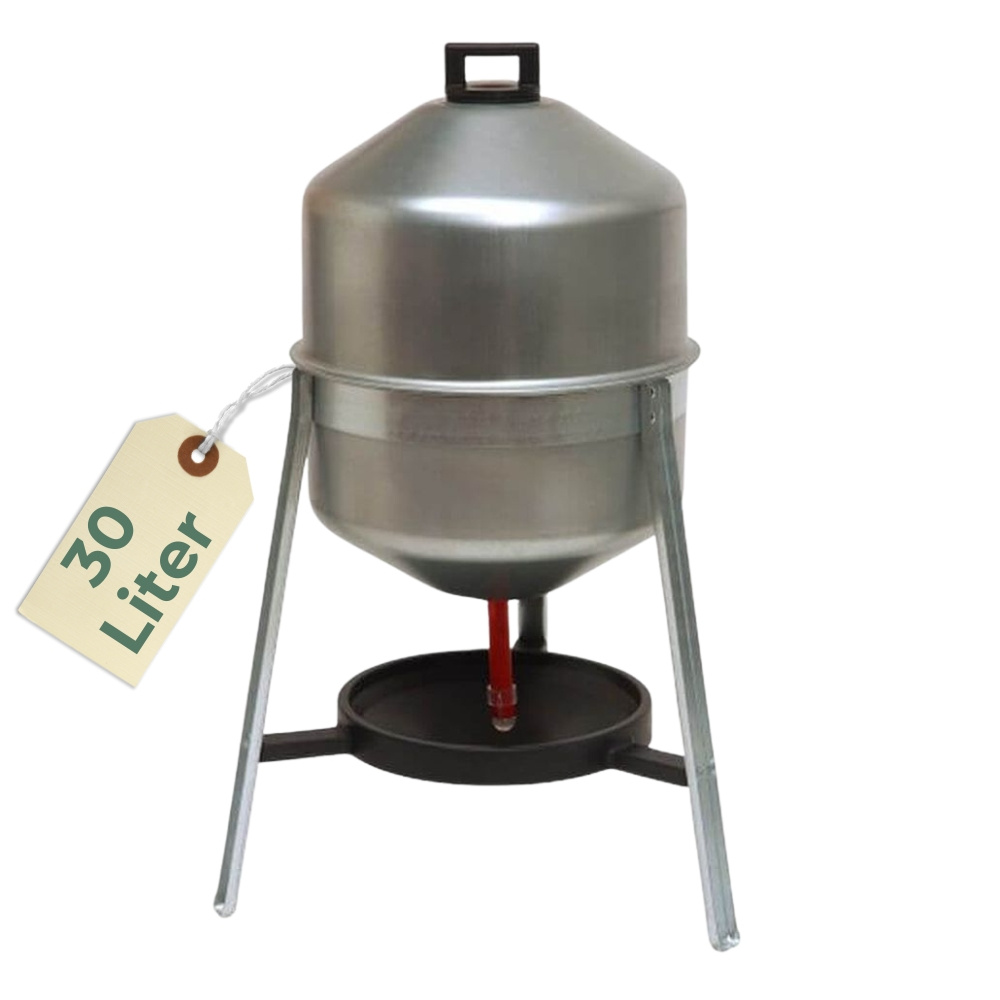 Metal Siphon 30l Automatic , Chicken Accessories, Poultry Water Dispenser, Large Chicken Waterer With Feet