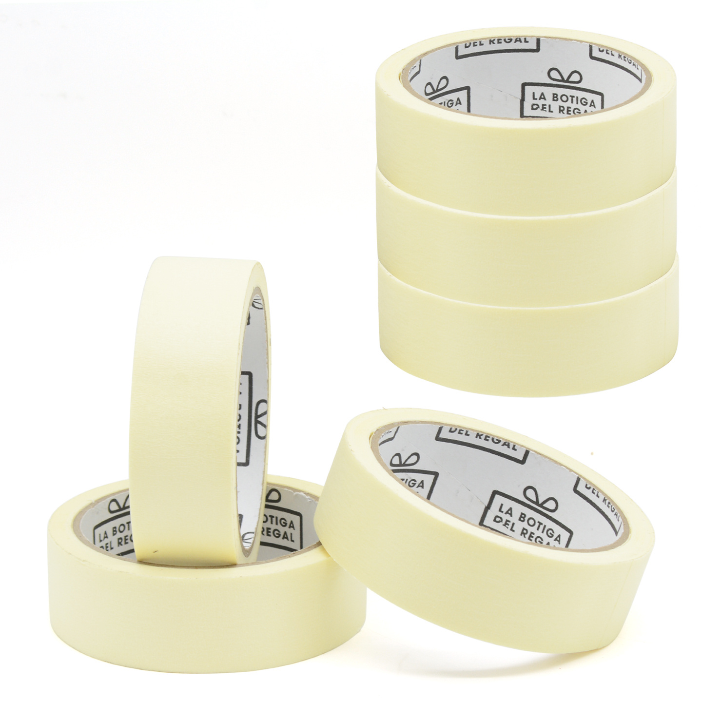 TEMU Cinta de pintor 3/6 Rollos de 30mm x 20m, Cinta de pintor para enmascarar, Fácil de Cortar, Ideal para Bricolaje, Pintura, Renovación y