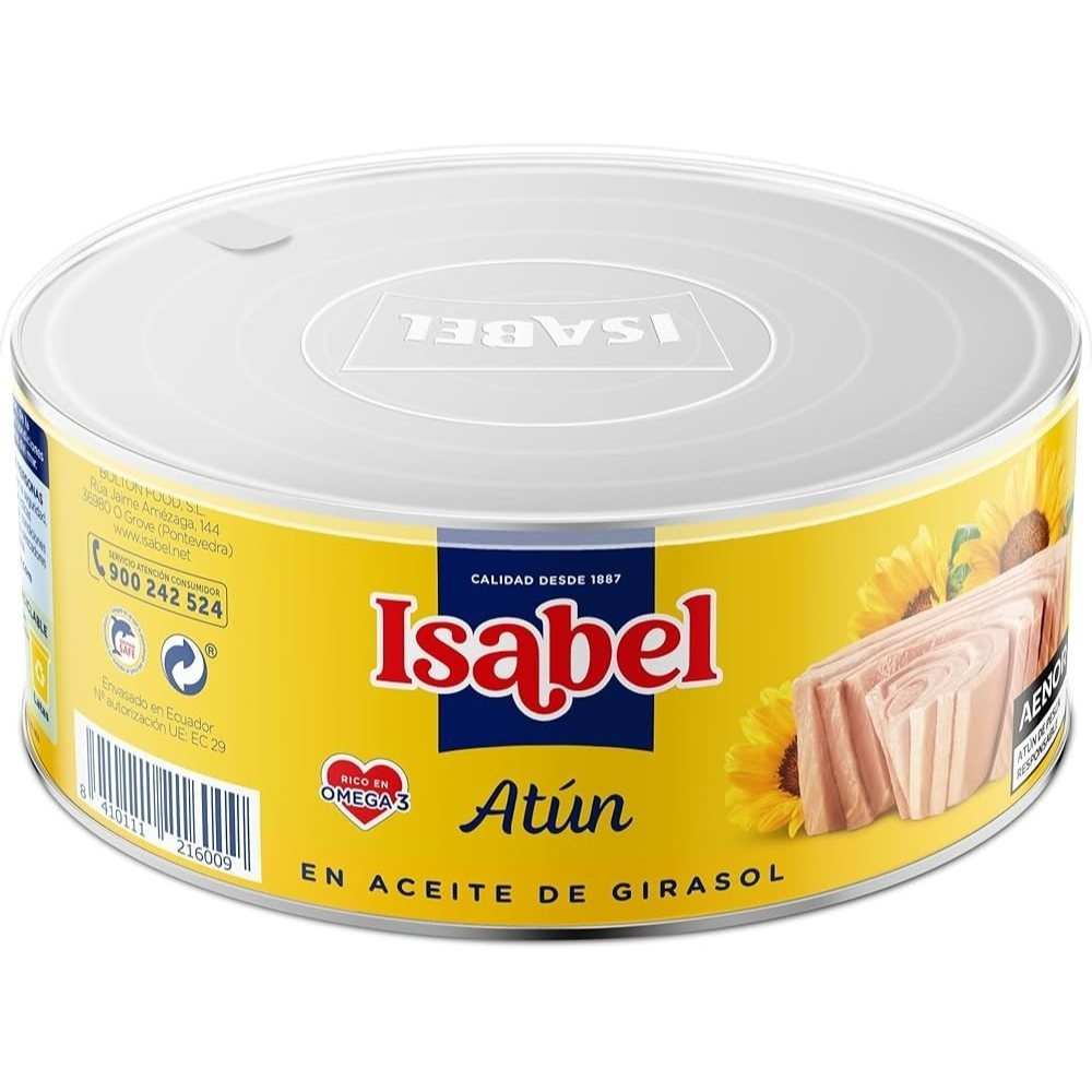 Isabel Tuna Can 800grs - Drained Weight 600grs