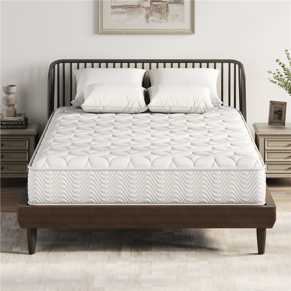 Costoffs Mattress, Comfortable Mattress With 7 Zones, Medium Firm, Breathable & Ergonomic Spring Core Mattress