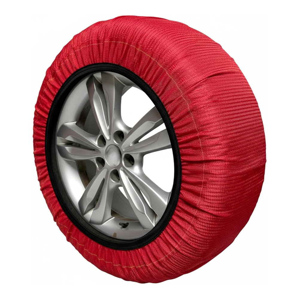 TEMU Kit Calze da Auto con Borsa Impermeabile e Guanti Pneumatici Antineve Invernali