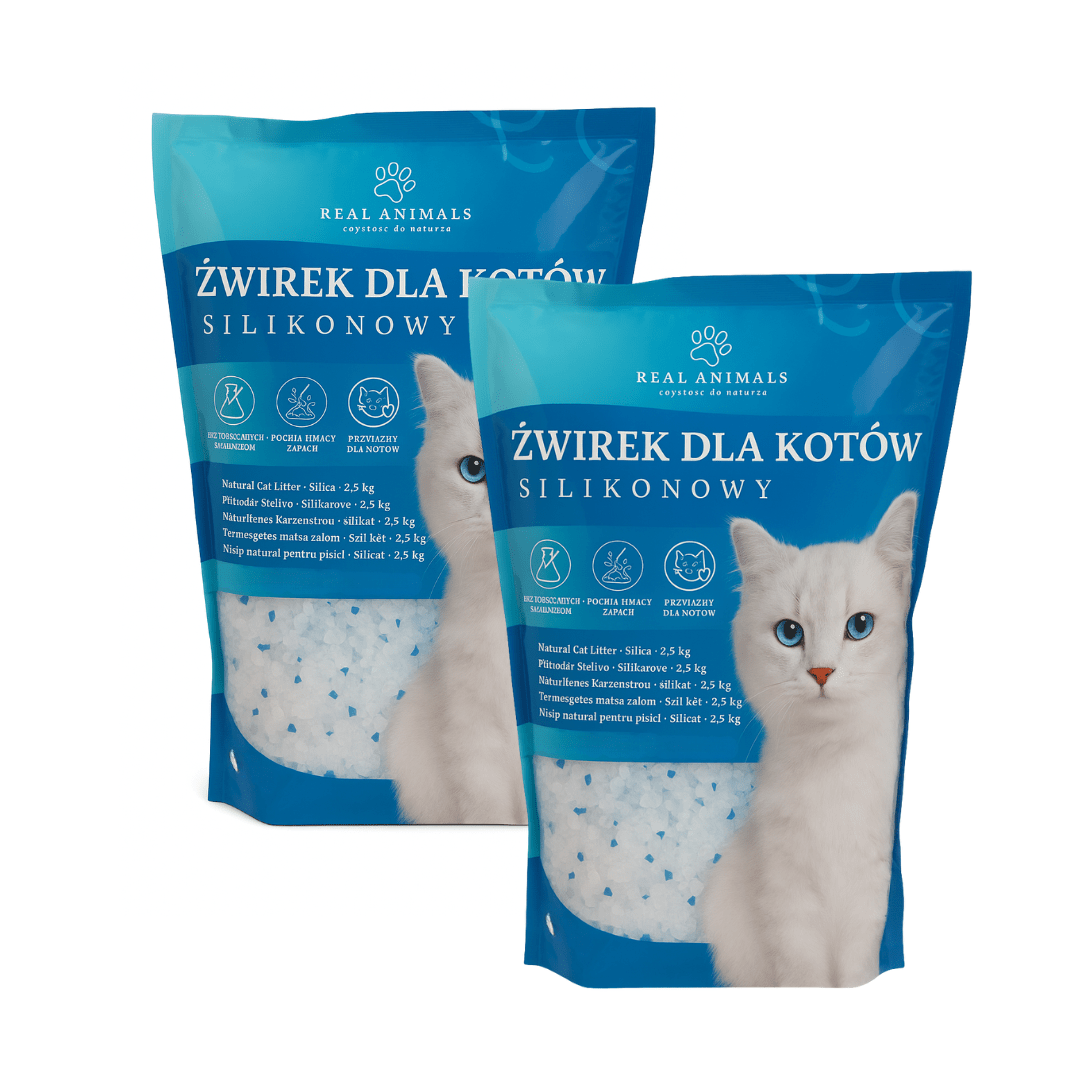 E-shop 2er Pack 7,6 Liter -Katzenstreu (2,8kg) Klumpfrei Nicht Klumpend Extrem Saugrfähig Stoppt Gerüche Ergiebig Geruchsneutral