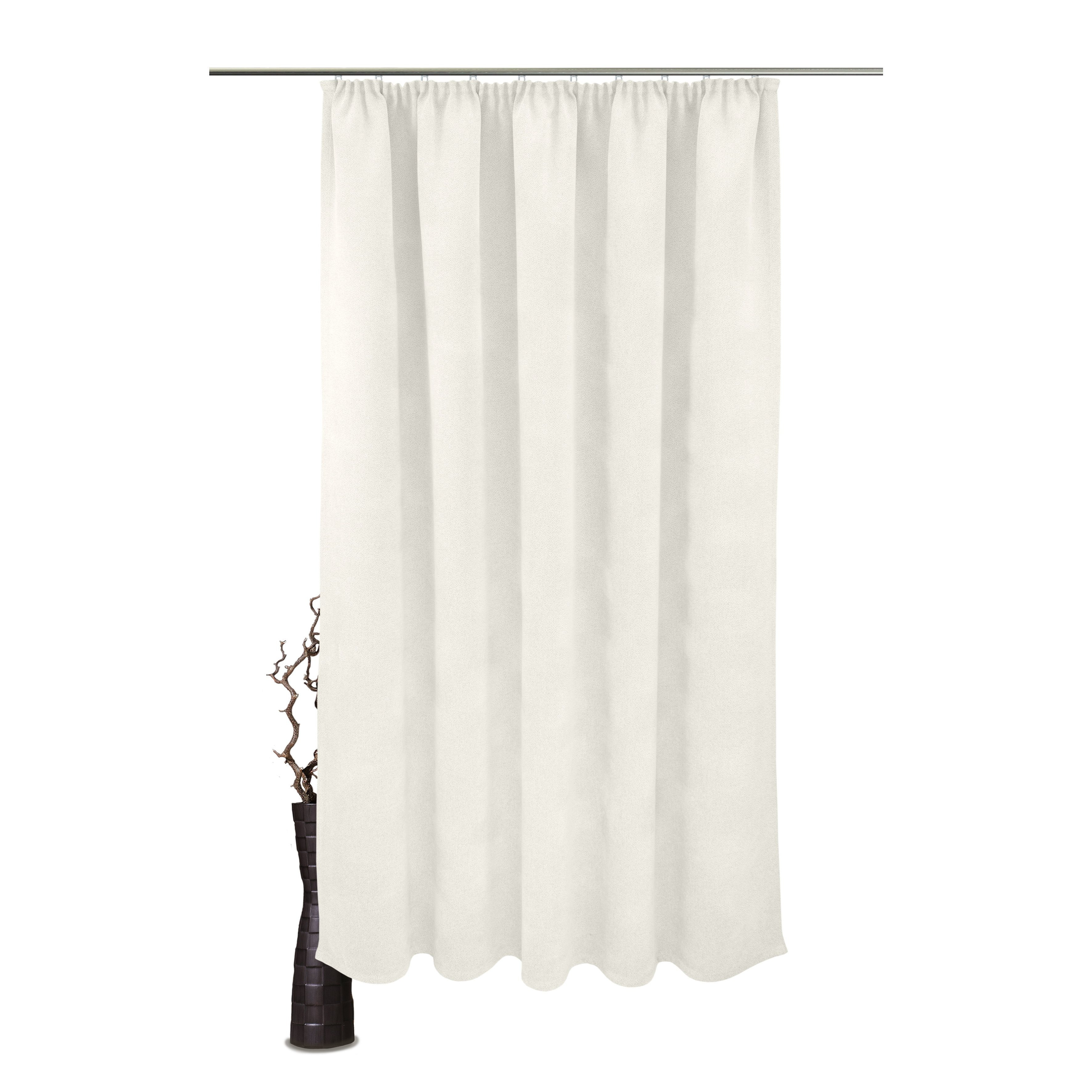 2pcss Of Thermal Insulation Curtain Blackout 415 G/m² - Darkening Curtain Alea With Gathered Heading, 2pcs Set, 100% Polyester, Thermal Curtain, Energy , Bedroom, Children's Room