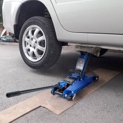 2 5 ton hydraulic low profile floor jack heavy duty trolley lift for car van truck trailer auto repairing garage tool red