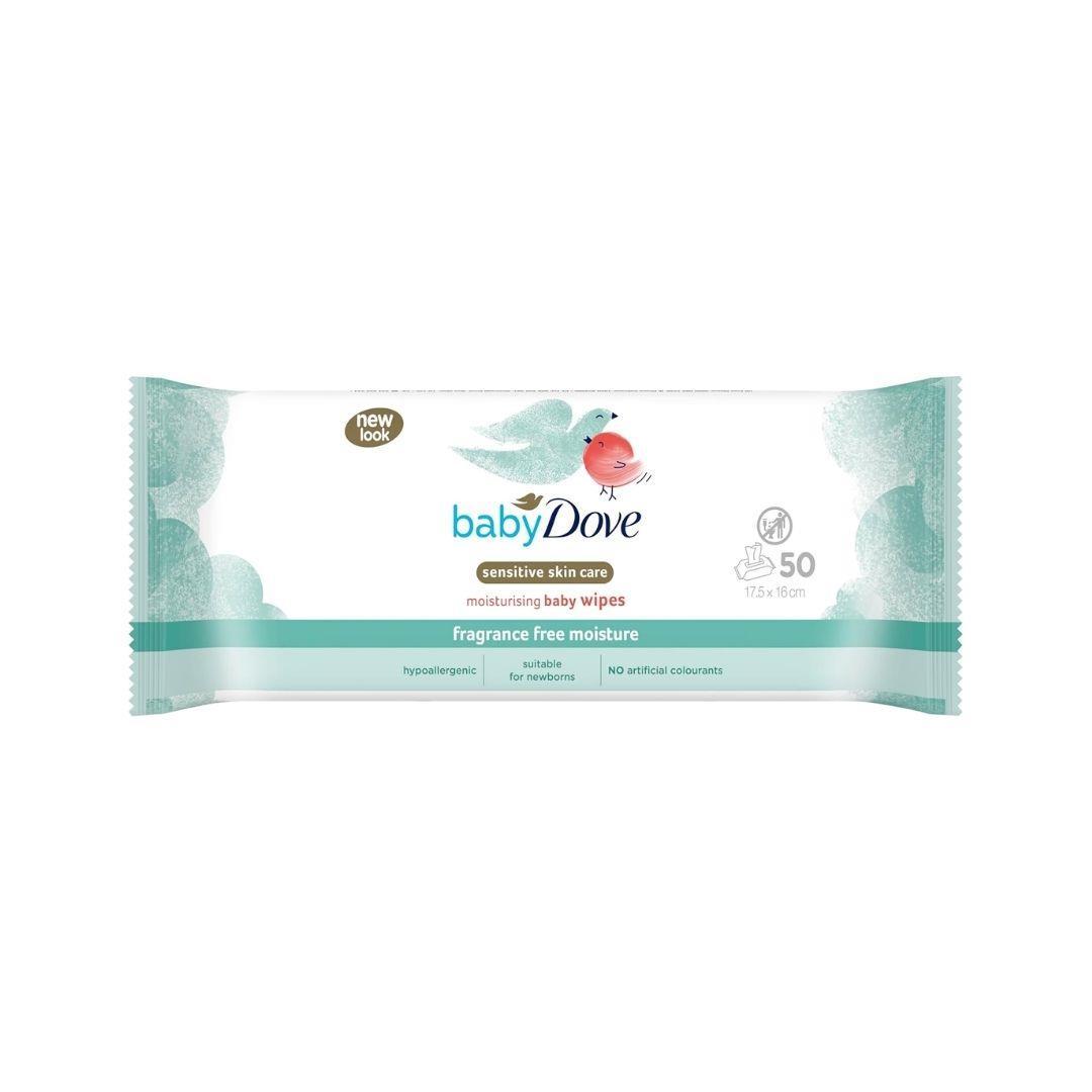 TEMU Dove Baby Care Moisturising Baby Wipes 50 Wipes In Pack