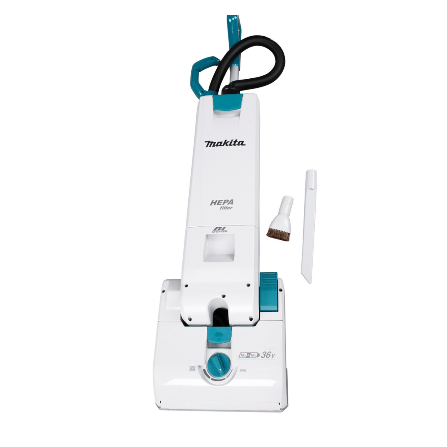 Image of Makita Cleaner Dvc560z 2x18v • 5l • Dry (battery And Charger Not Included!!!) 2x18v • 5l • Vacuum With Rotating Brush For Cleaning Of Carpets And Hard Floors
