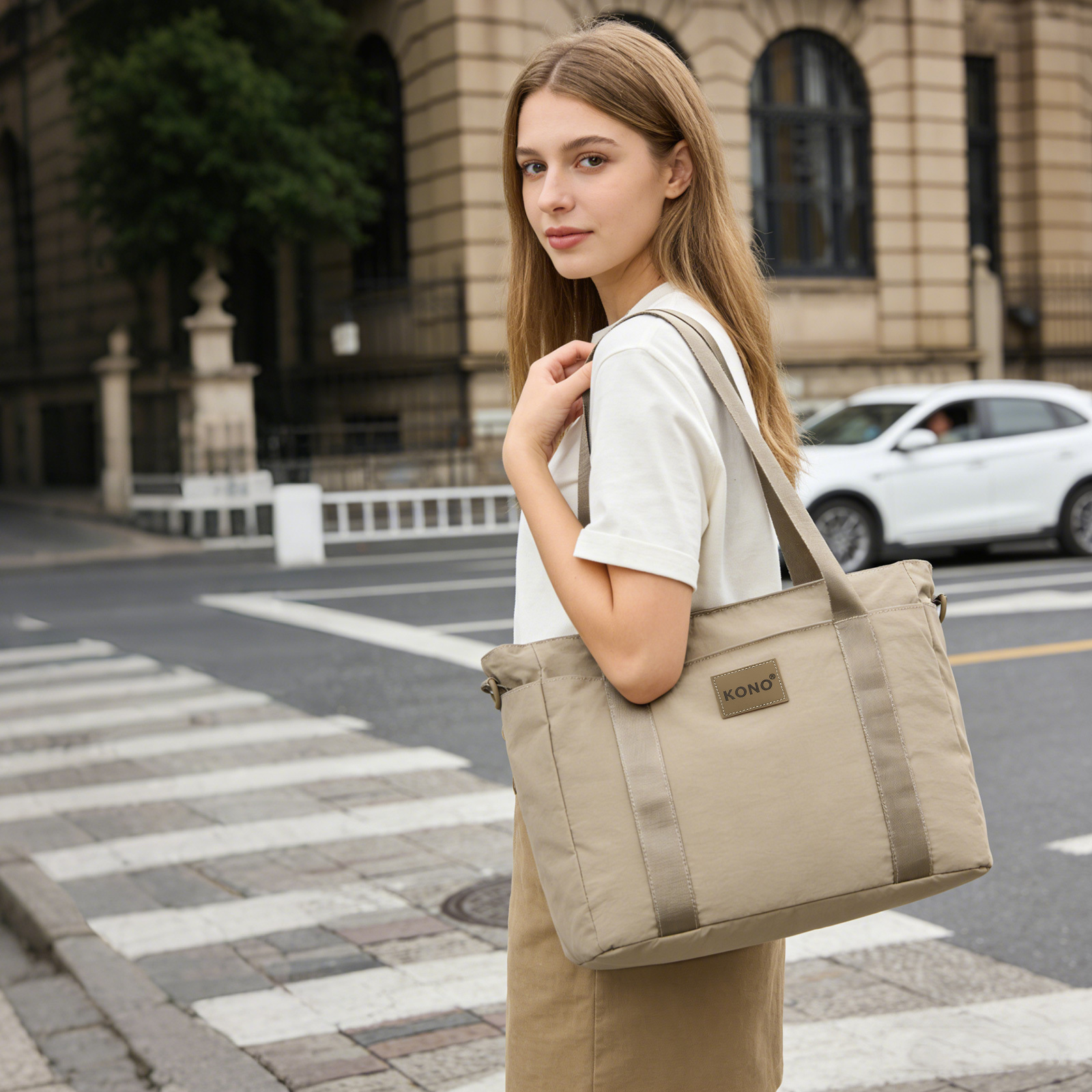 Kono Practical Tote Bag For Daily & Travel Use