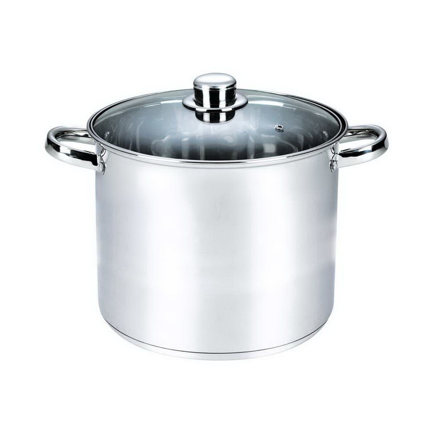 Image of Xxl 17 Liter Stainless Steel Cooking Pot, Large Capacity Induction-compatible Universal Pot, Soup Pot, Spaghetti Pot, Induction Cooking Pot, Pasta Pot, Induction Pot