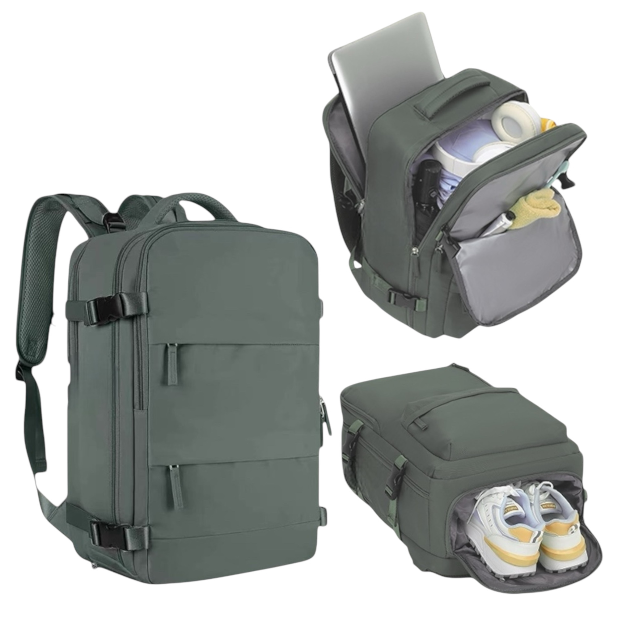 Mochila Lovevook Mochila Viaje Cabina Avion Mujer Hombre 40X30X20