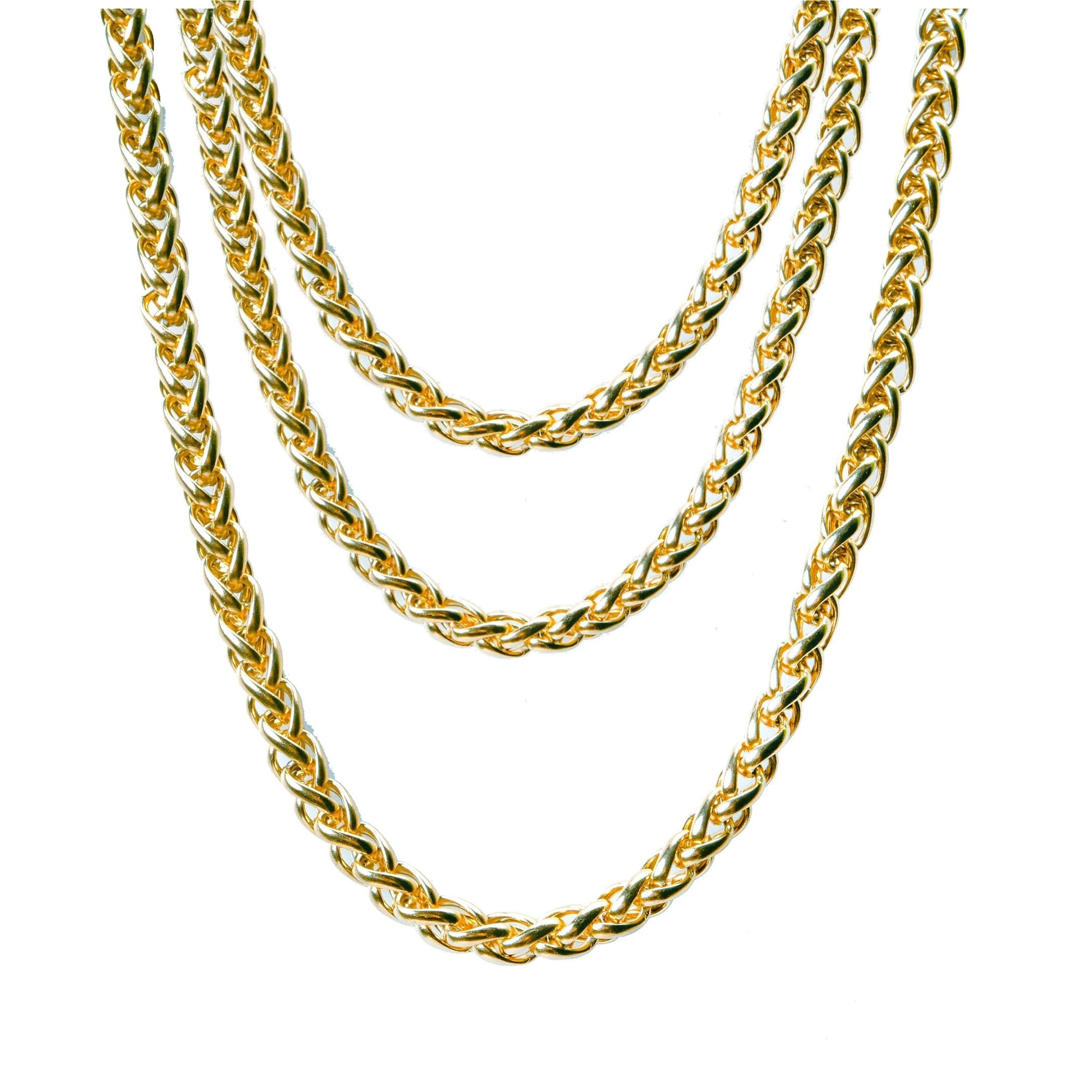 Image of Tk Tank Chain 50cm Accessory 80s 90s Carnival, 50 Cm Total Length