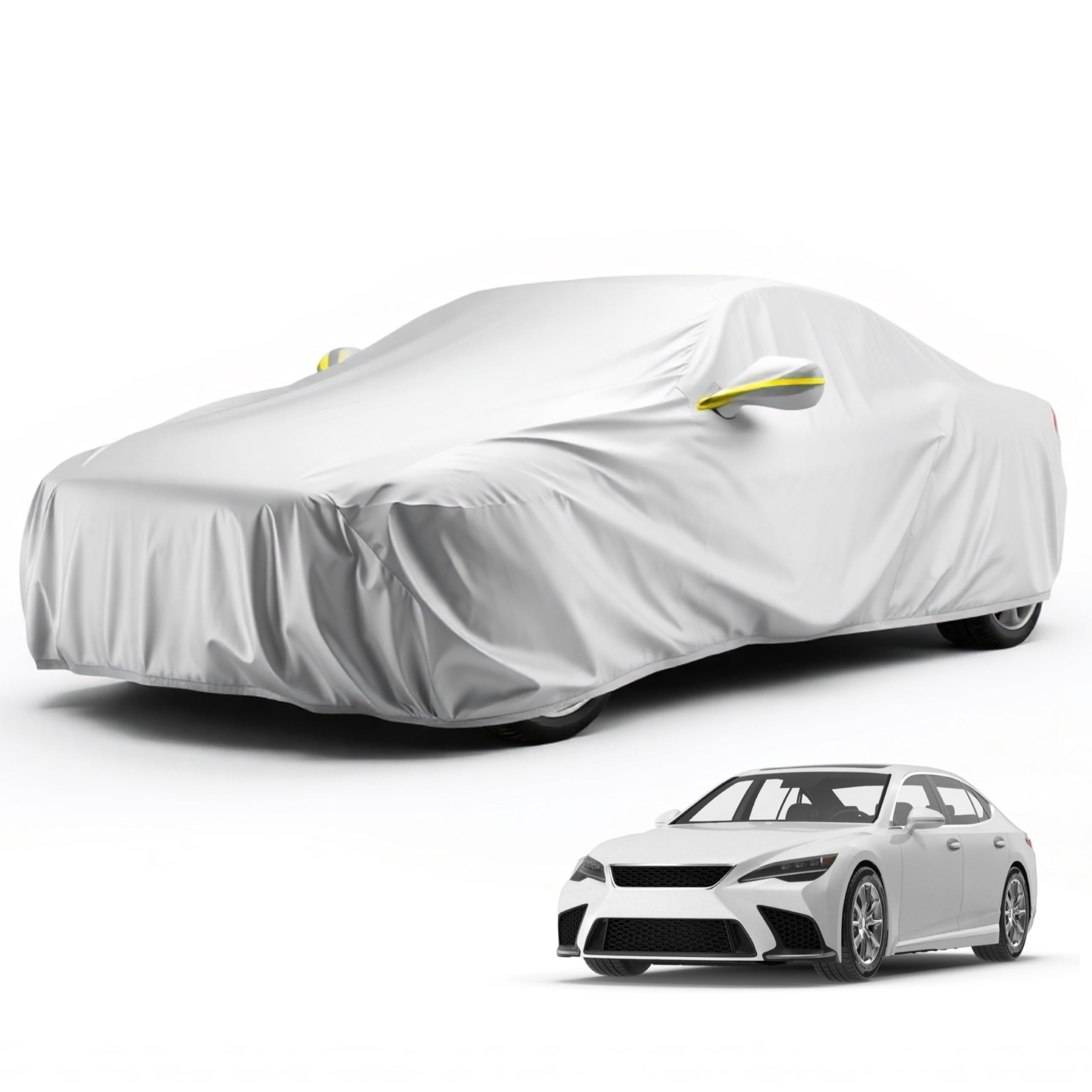 Image of Tk Waterproof Car Cover & Car Cover For Protection & Covering Of Car, Passenger Car - Vehicle: Car Plane In One-size