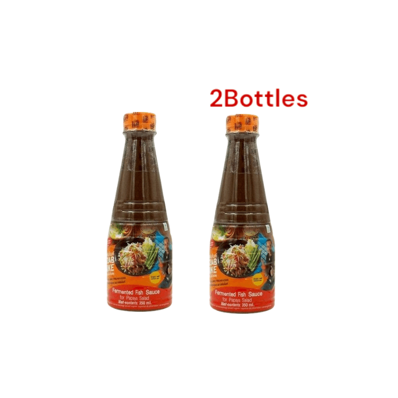Image of 2 Bottles Zab Mike Fish Sauce 2×350ml - For Intensive Umami Flavor – Perfect For Thai Curries, Wok Dishes, Dips & Marinades, Indispensable Spice For Authentic Asian Cuisine