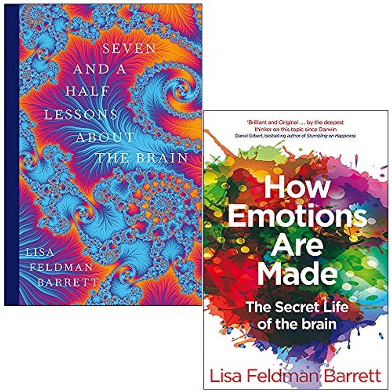 Seven and a Half Lessons About the Brain & How Emotions Are Made 2 Books Collection Set by Lisa Feldman Barrett - Nonfiction - Paperback