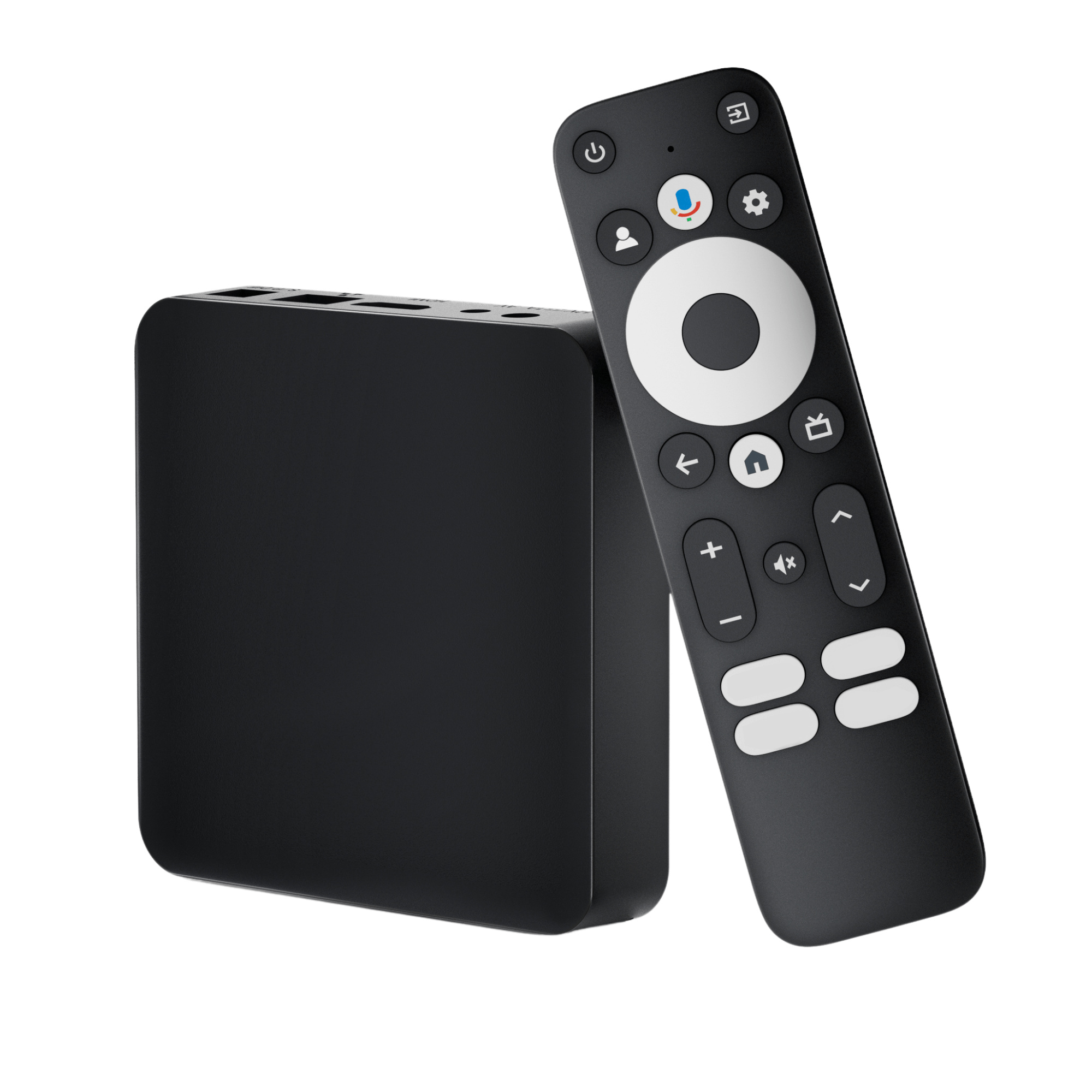 TEMU Streaming Box GD2 Google TV 4K | Smart TV Mediaplayer mit HDR, & Sprachsteuerung | integriert, LAN & WLAN