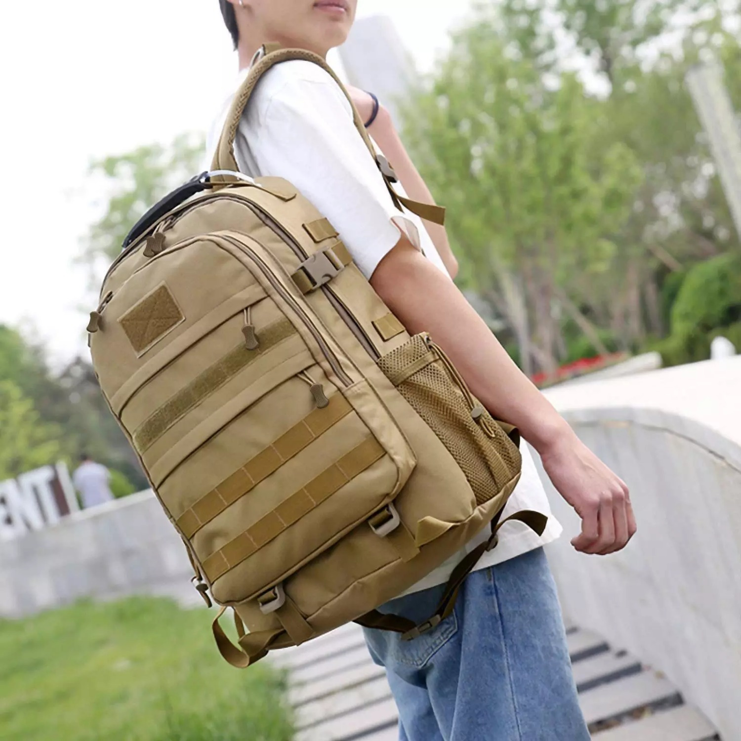 50L Outdoor Backpack for Camping & Hiking