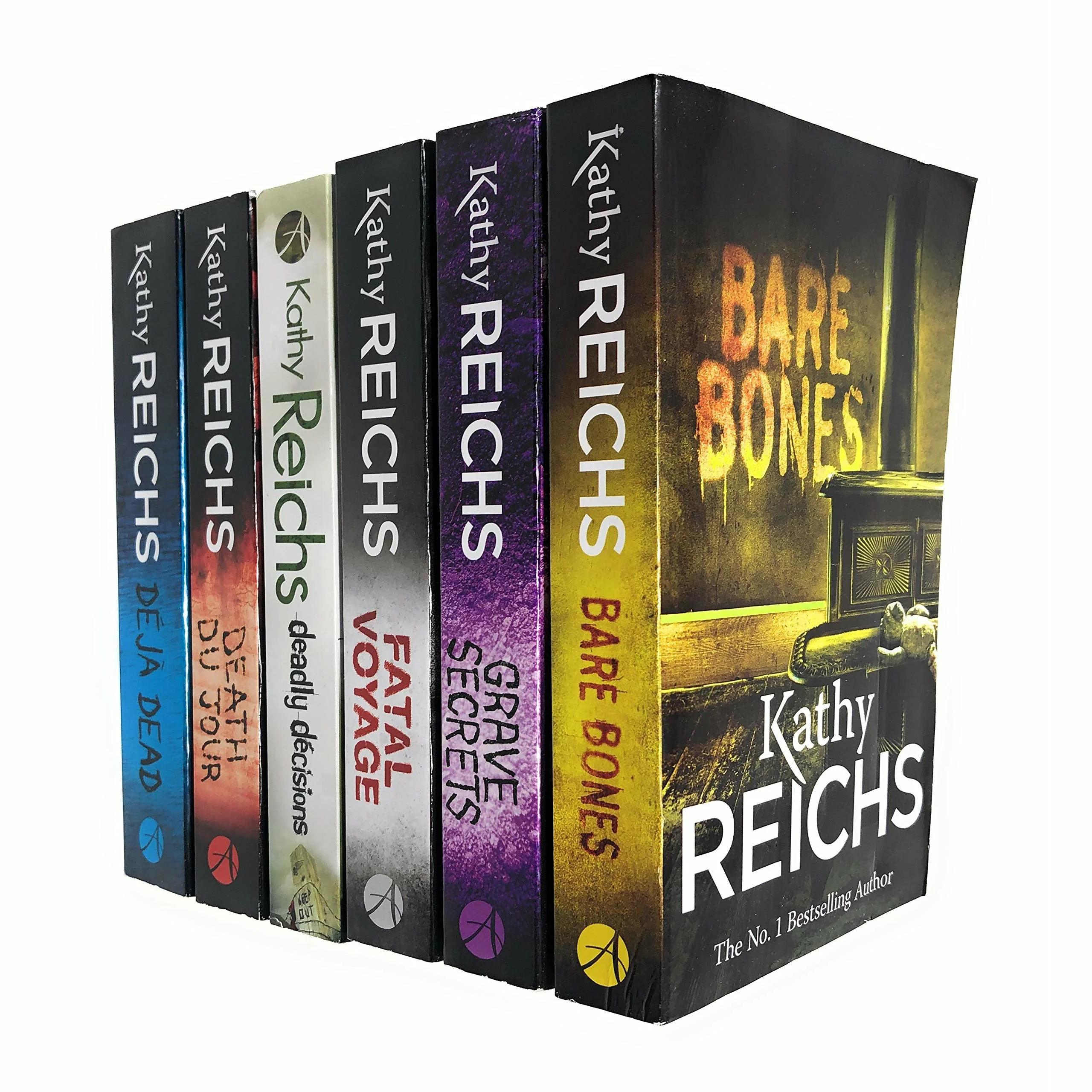 TEMU Temperance Brennan Series 1 Collection 6 Books Set By Kathy Reichs (deja Dead, Death Du Jour, Deadly Decisions, Fatal Voyage, Grave Secrets)