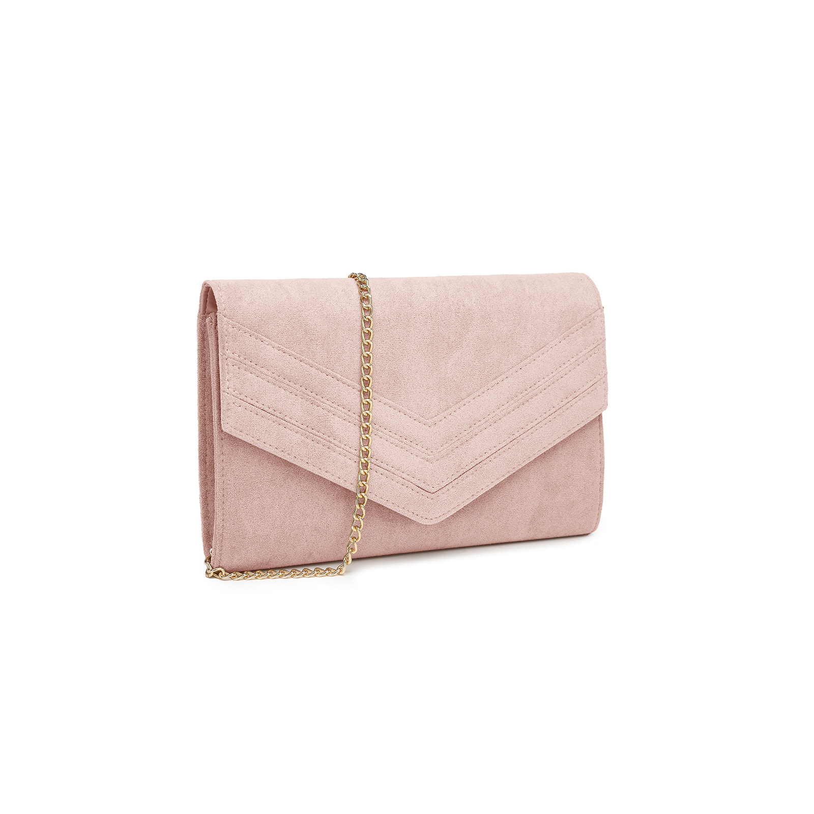 Image of Miss Lulu 's Envelope Pochette Evening Bag Fashion Elegant Chain Bag Women' Clutch Bag Handbag Wedding Evening Bag