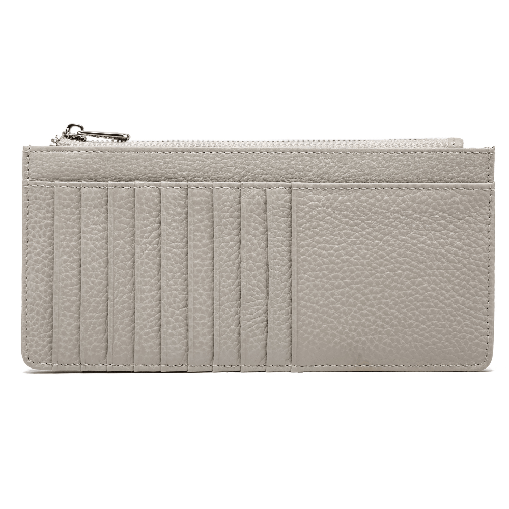Leather Wallet, Elegant Design With Clear Layout And Phone Compartment