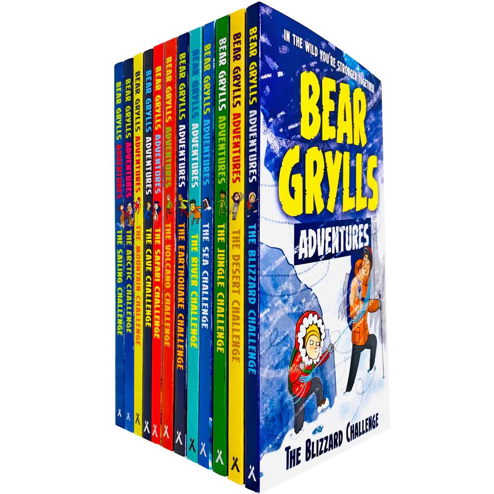 Bear Grylls The Complete Adventures Collection 12 Books Set By Bear Grylls - Non Fiction - Paperback