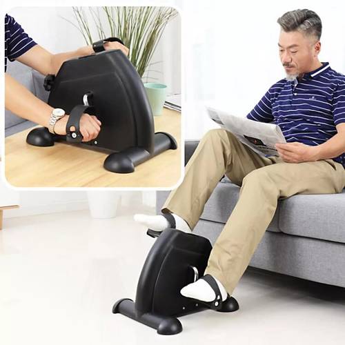 adjustable mini exercise bike pedal exerciser arm leg cycle machine