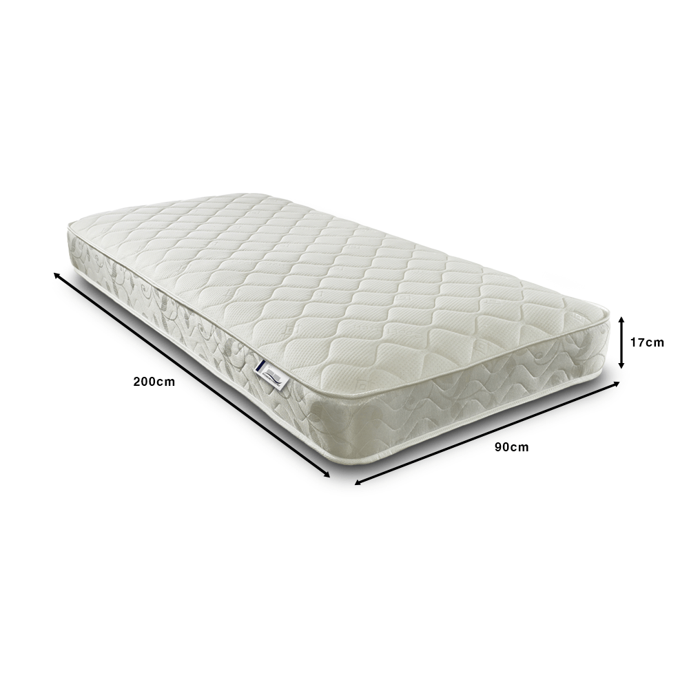 17CM Deep Quilted Open Coil Foam-Free Mattress