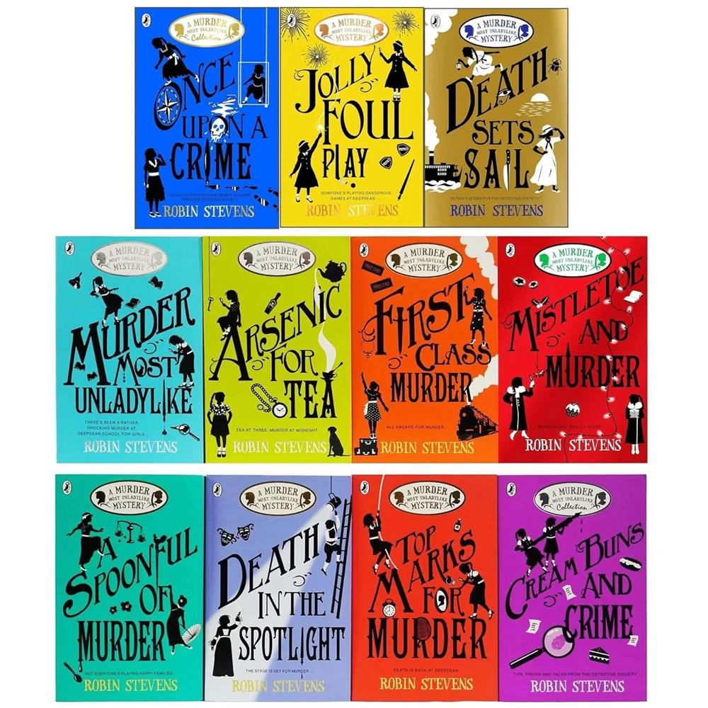 TEMU A Murder Most Unladylike Mystery Series 11 Books Collection Set By Robin Stevens