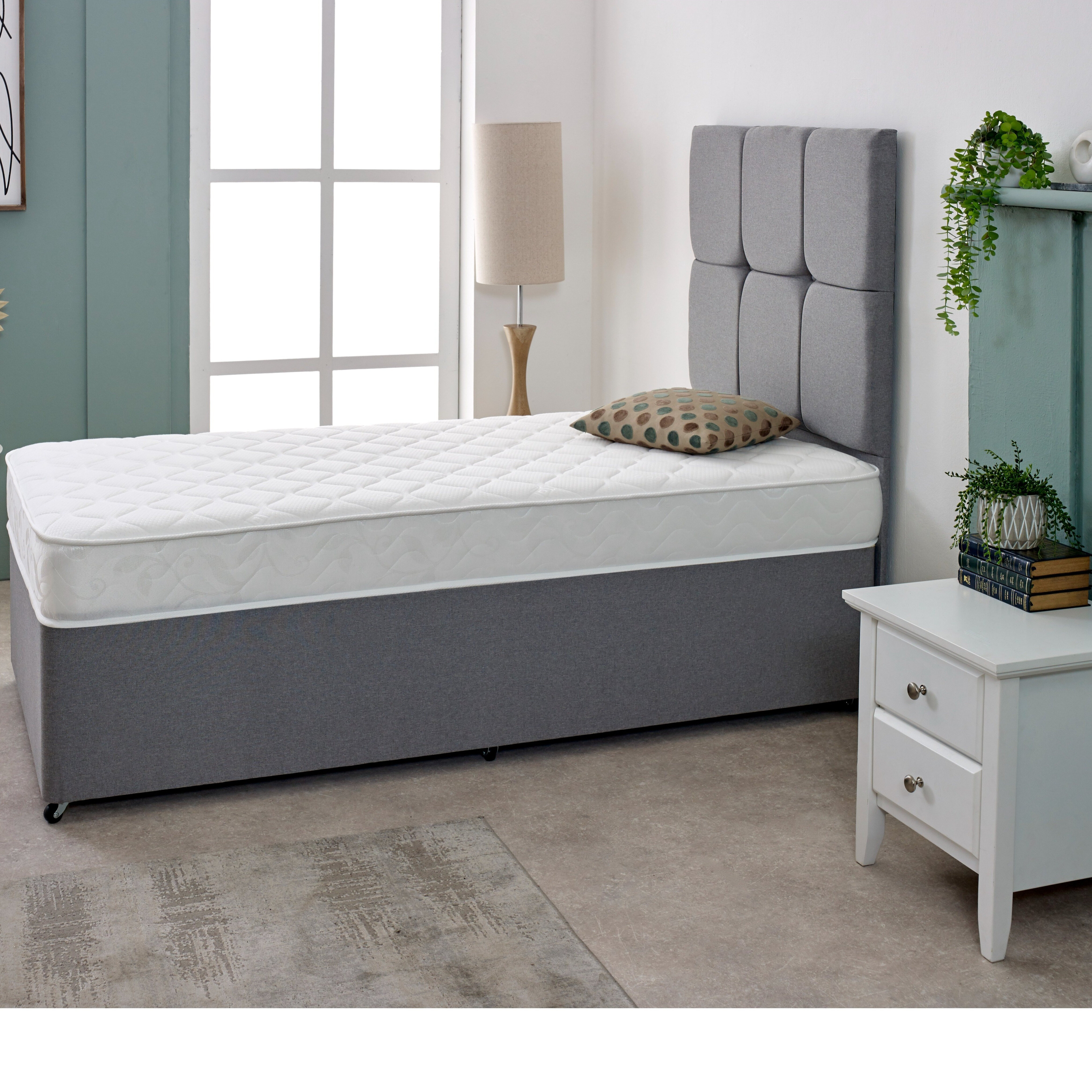 17CM Deep Quilted Open Coil Foam-Free Mattress