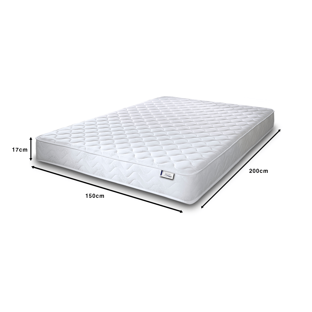 17CM Deep Quilted Open Coil Foam-Free Mattress