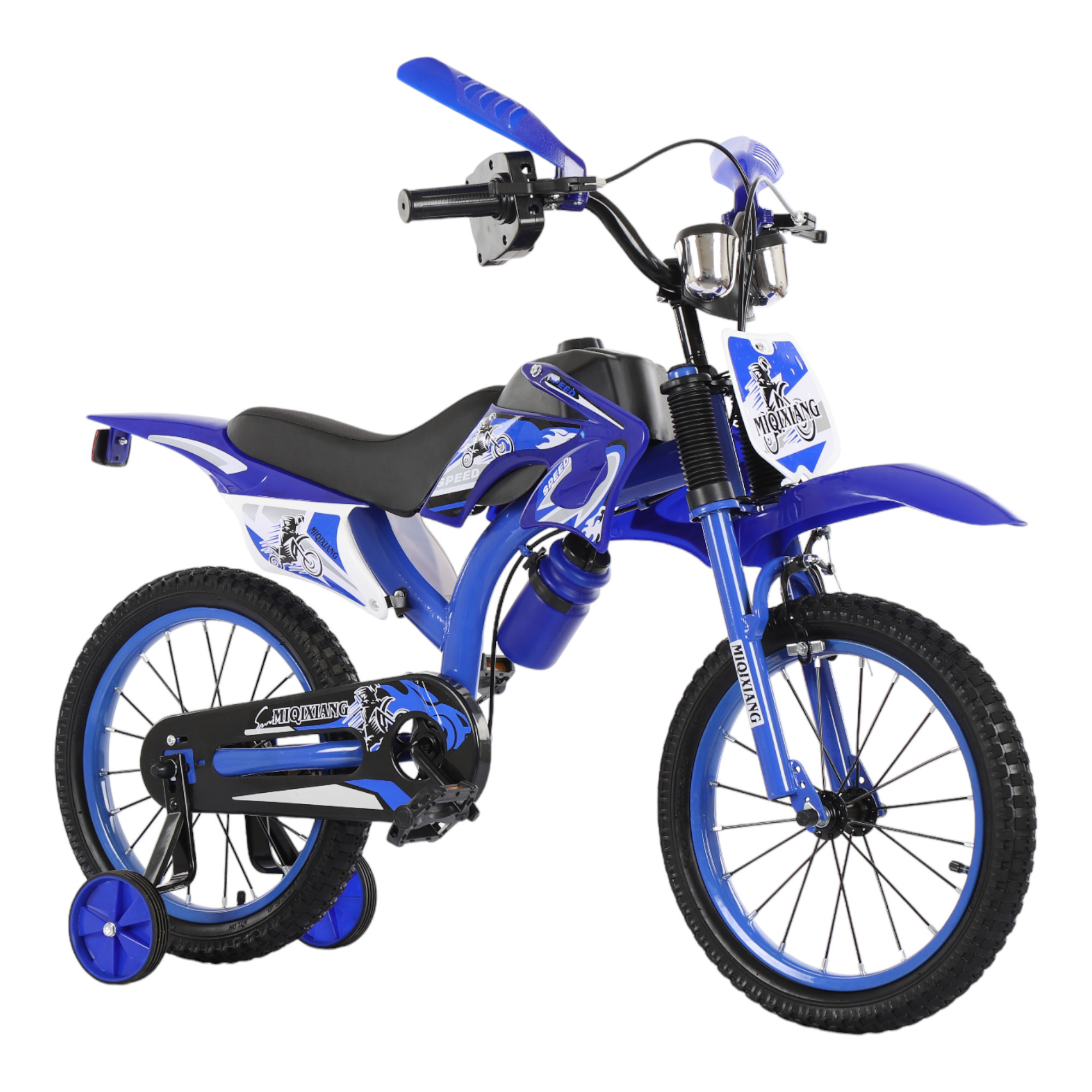   12 16 boys motorcross bike with stabilisers black     kids bicycle   2 9 years old motorcycle sound motorcross