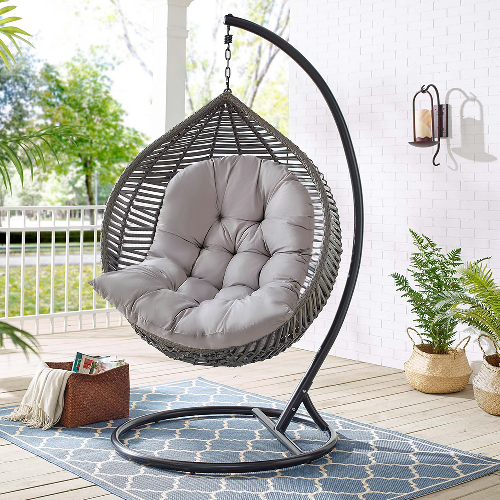 hanging basket chair cushion egg chair cushion wicker rattan hanging seat hanging seat cushions for garden indoor 80 116cm details 12