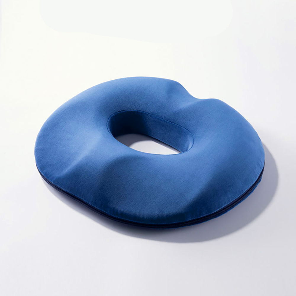 TEMU 1pc Memory Foam Donut Seat Cushion Pillow, Non-slip Design